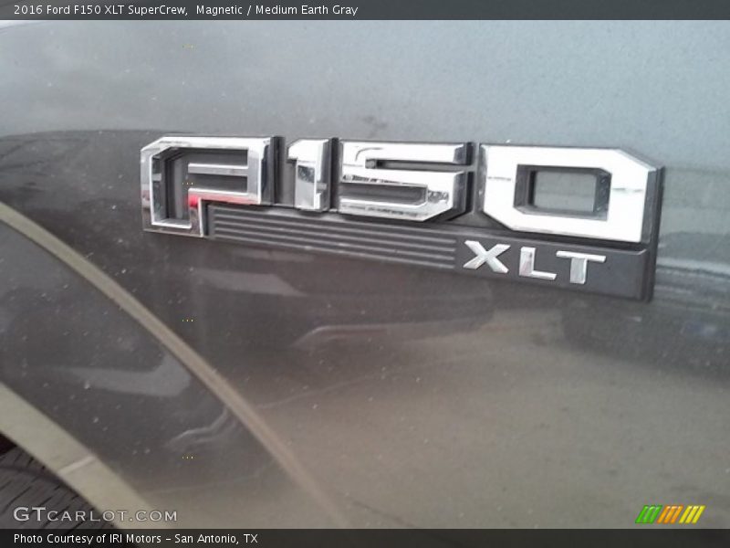 Magnetic / Medium Earth Gray 2016 Ford F150 XLT SuperCrew