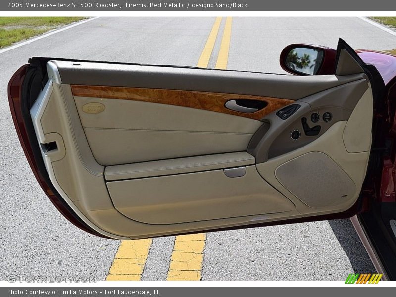 Door Panel of 2005 SL 500 Roadster