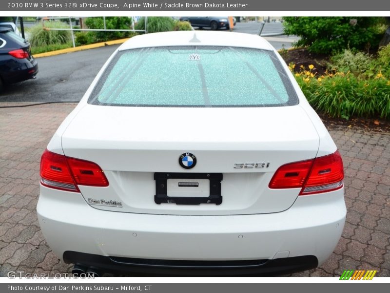 Alpine White / Saddle Brown Dakota Leather 2010 BMW 3 Series 328i xDrive Coupe