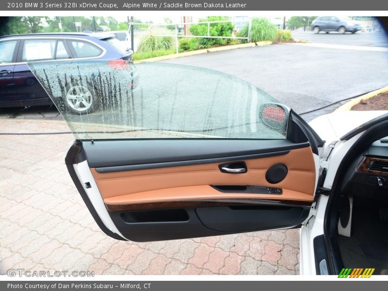 Alpine White / Saddle Brown Dakota Leather 2010 BMW 3 Series 328i xDrive Coupe