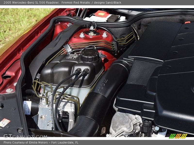  2005 SL 500 Roadster Engine - 5.0 Liter SOHC 24-Valve V8