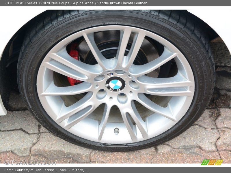 Alpine White / Saddle Brown Dakota Leather 2010 BMW 3 Series 328i xDrive Coupe