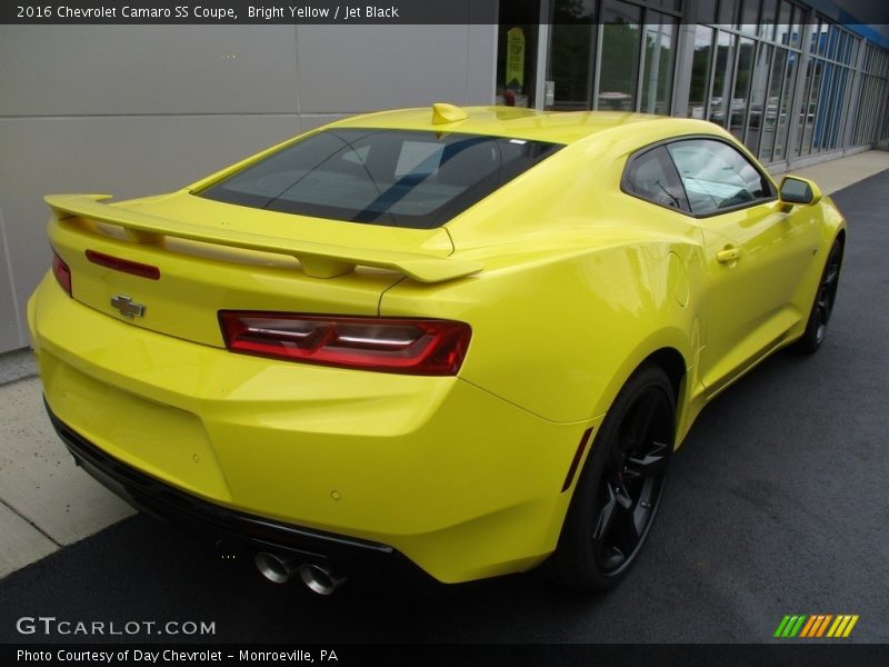 Bright Yellow / Jet Black 2016 Chevrolet Camaro SS Coupe
