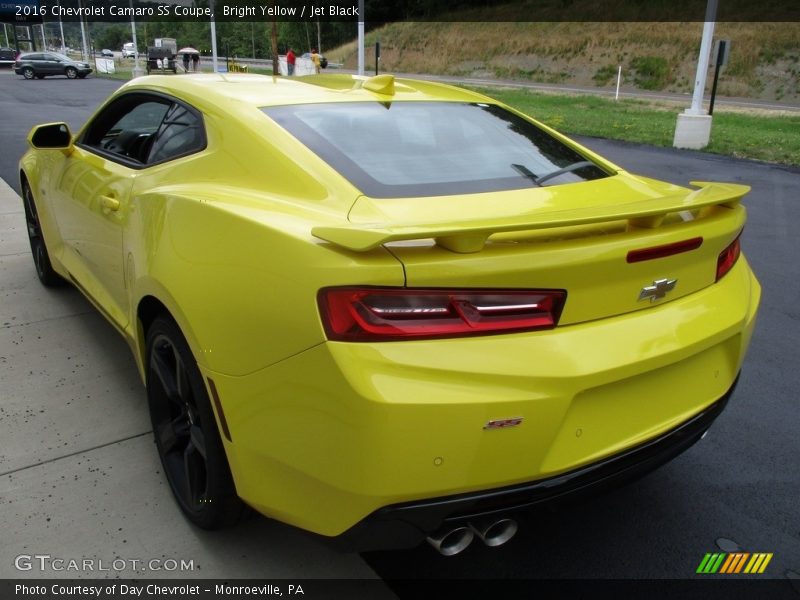 Bright Yellow / Jet Black 2016 Chevrolet Camaro SS Coupe