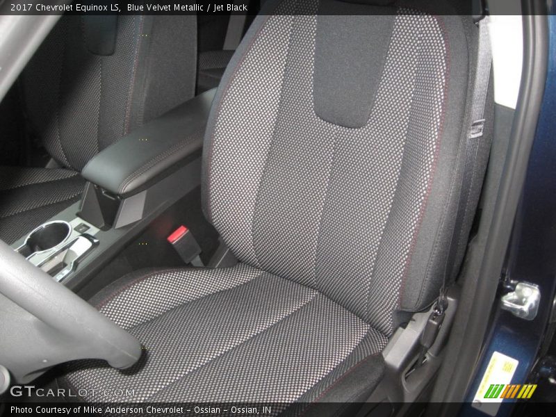 Blue Velvet Metallic / Jet Black 2017 Chevrolet Equinox LS