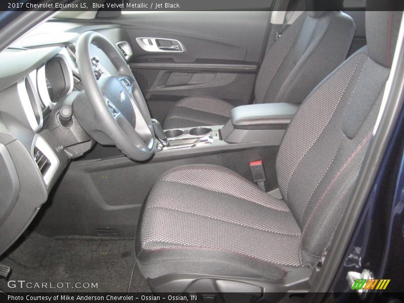 Blue Velvet Metallic / Jet Black 2017 Chevrolet Equinox LS