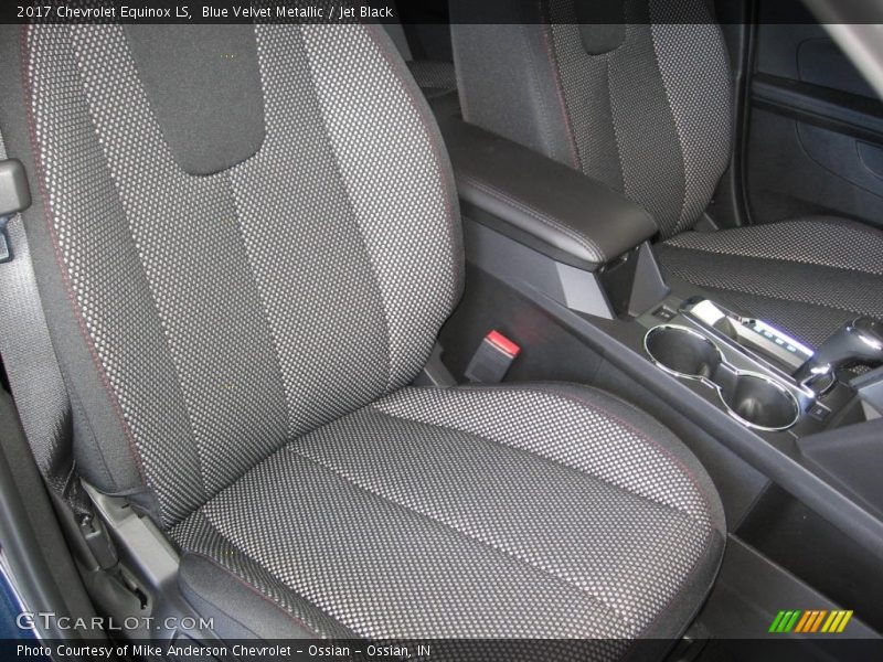 Blue Velvet Metallic / Jet Black 2017 Chevrolet Equinox LS