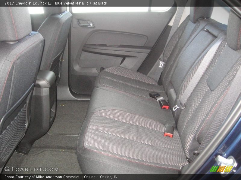 Blue Velvet Metallic / Jet Black 2017 Chevrolet Equinox LS