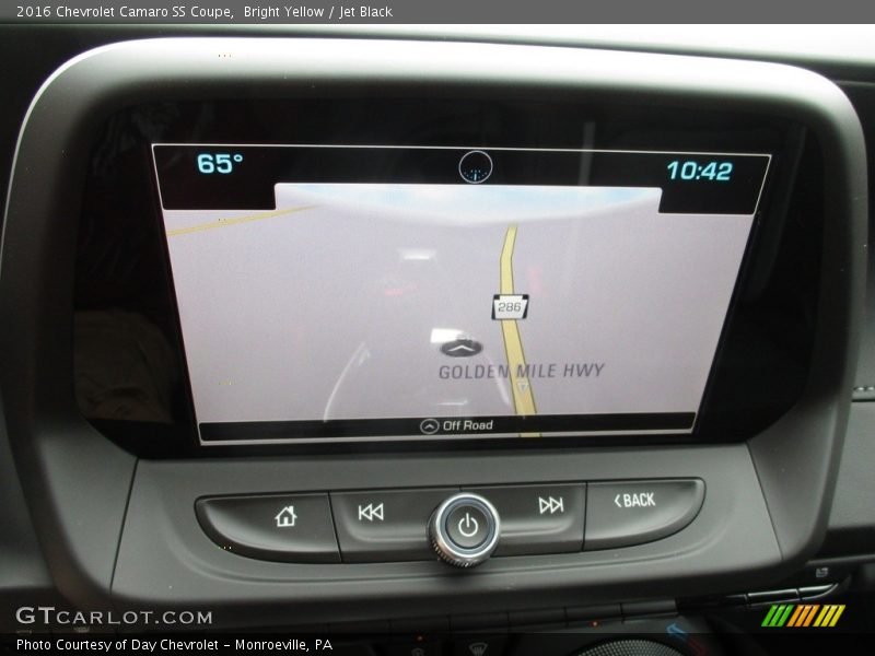 Bright Yellow / Jet Black 2016 Chevrolet Camaro SS Coupe