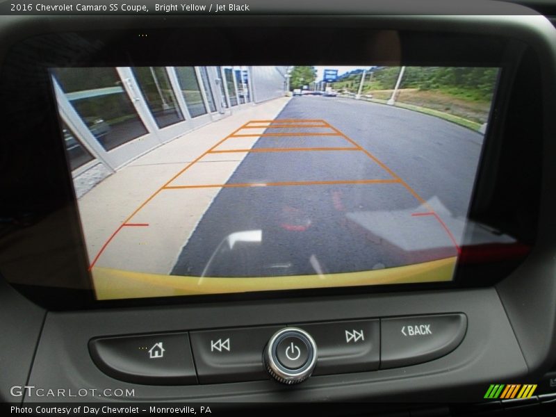 Bright Yellow / Jet Black 2016 Chevrolet Camaro SS Coupe