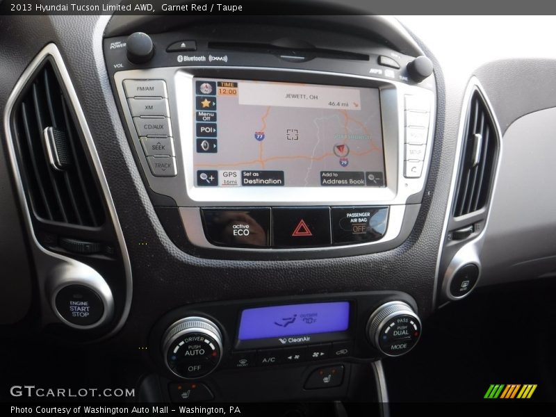 Garnet Red / Taupe 2013 Hyundai Tucson Limited AWD