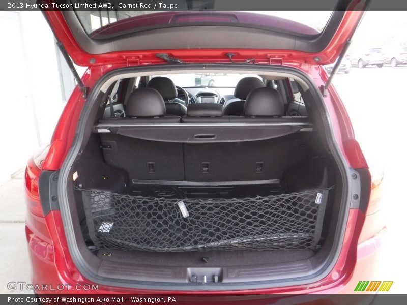 Garnet Red / Taupe 2013 Hyundai Tucson Limited AWD