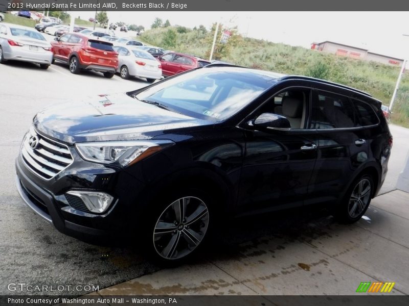 Becketts Black / Beige 2013 Hyundai Santa Fe Limited AWD