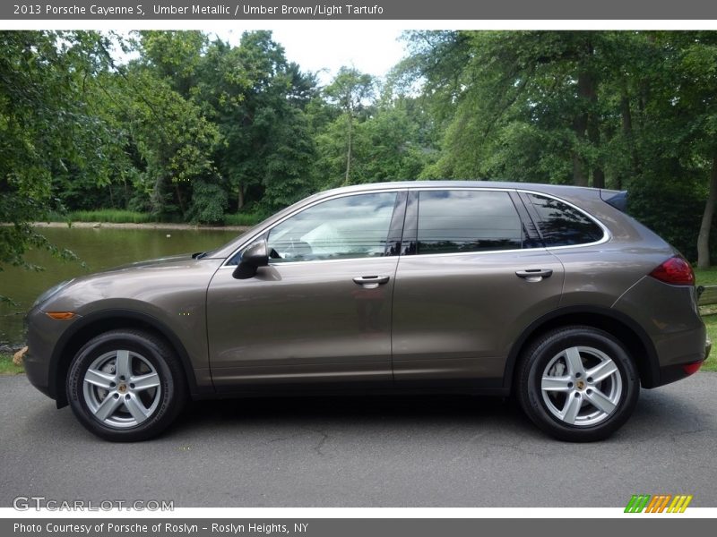 Umber Metallic / Umber Brown/Light Tartufo 2013 Porsche Cayenne S