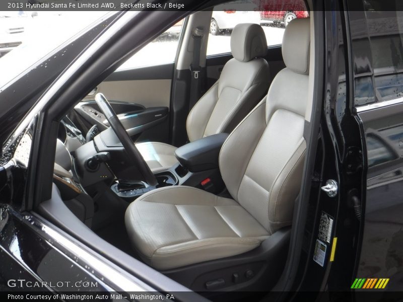 Becketts Black / Beige 2013 Hyundai Santa Fe Limited AWD