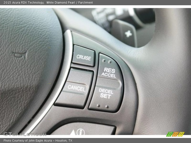 White Diamond Pearl / Parchment 2015 Acura RDX Technology