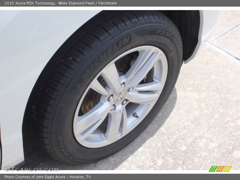 White Diamond Pearl / Parchment 2015 Acura RDX Technology