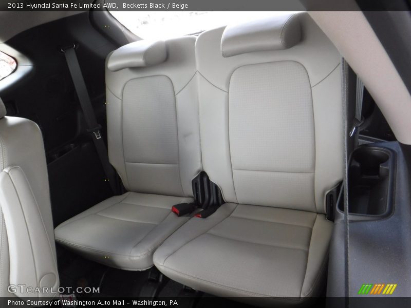 Becketts Black / Beige 2013 Hyundai Santa Fe Limited AWD