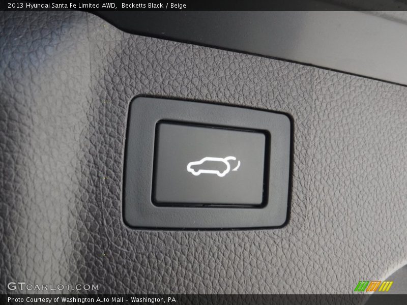 Becketts Black / Beige 2013 Hyundai Santa Fe Limited AWD