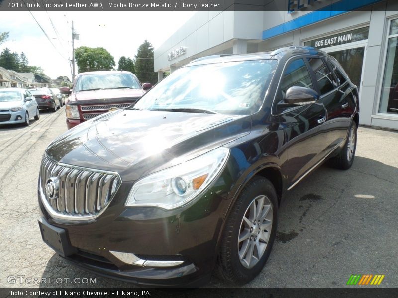 Mocha Bronze Metallic / Ebony Leather 2013 Buick Enclave Leather AWD