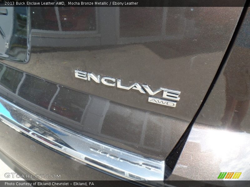 Mocha Bronze Metallic / Ebony Leather 2013 Buick Enclave Leather AWD