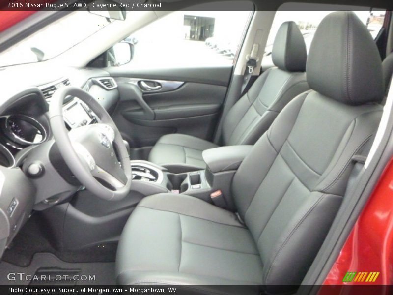 Cayenne Red / Charcoal 2016 Nissan Rogue SL AWD