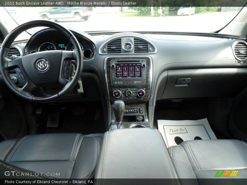 Mocha Bronze Metallic / Ebony Leather 2013 Buick Enclave Leather AWD