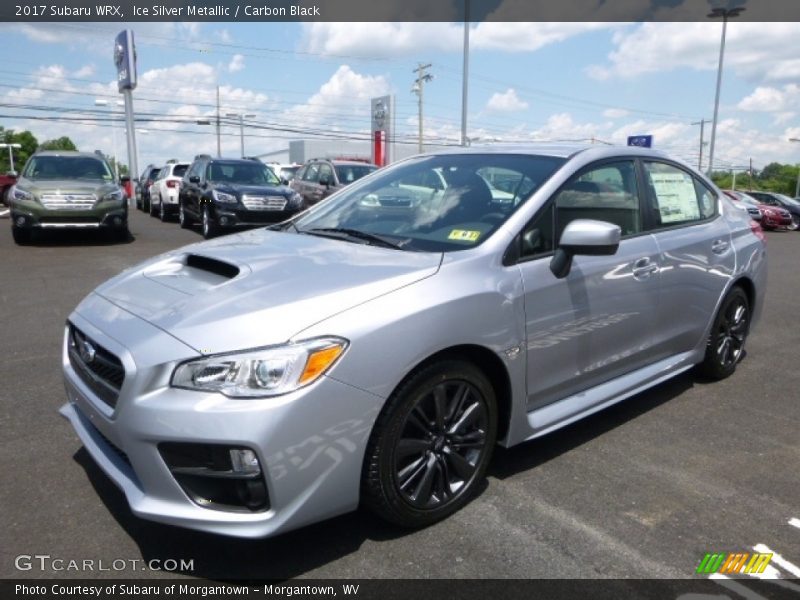 Ice Silver Metallic / Carbon Black 2017 Subaru WRX