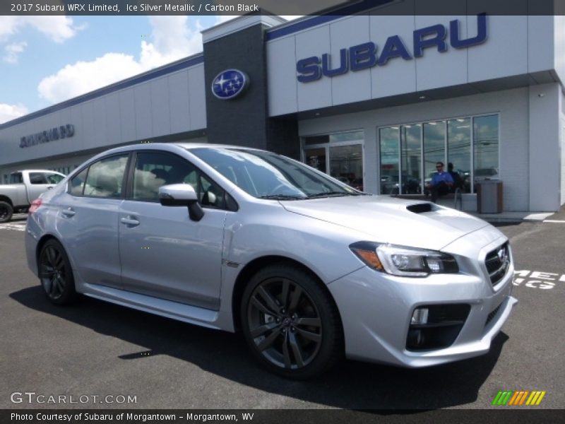 Ice Silver Metallic / Carbon Black 2017 Subaru WRX Limited