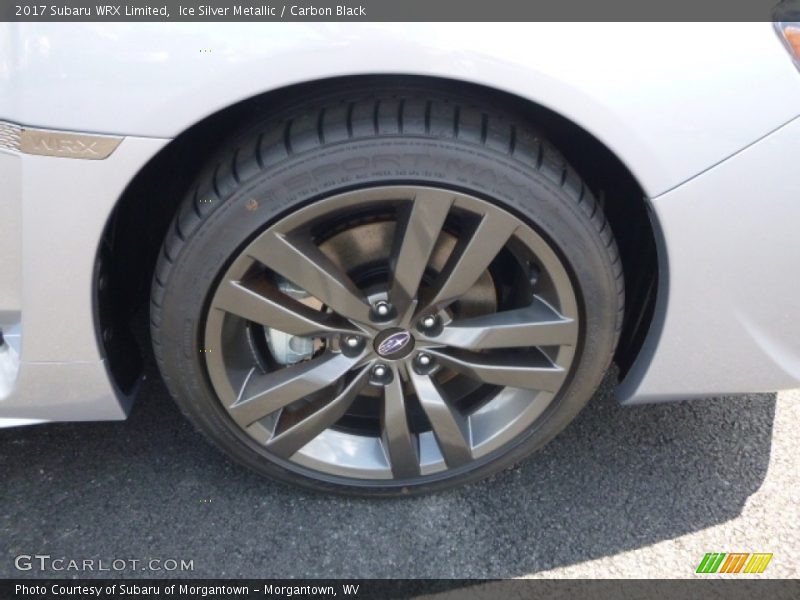 Ice Silver Metallic / Carbon Black 2017 Subaru WRX Limited