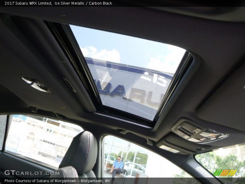 Ice Silver Metallic / Carbon Black 2017 Subaru WRX Limited