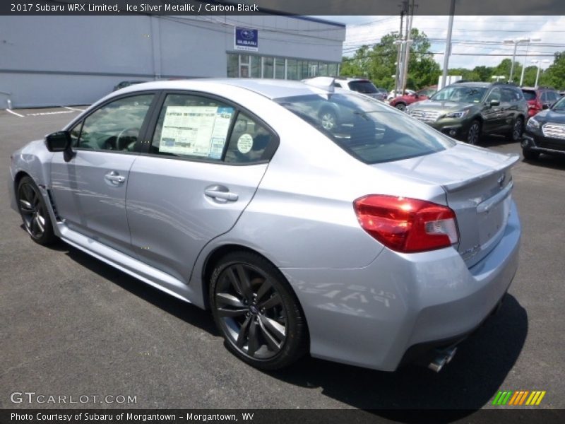 Ice Silver Metallic / Carbon Black 2017 Subaru WRX Limited