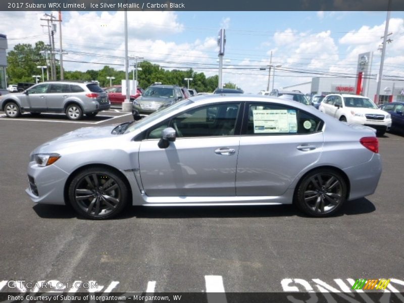 Ice Silver Metallic / Carbon Black 2017 Subaru WRX Limited