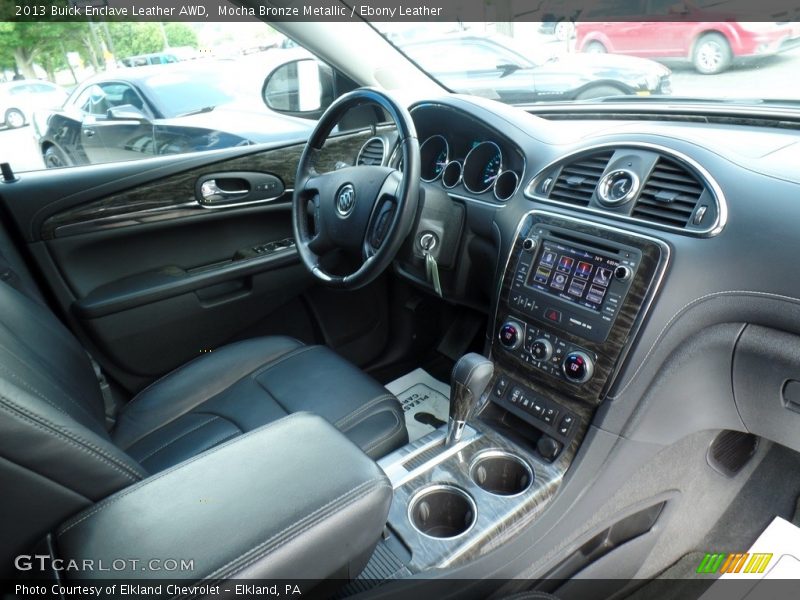 Mocha Bronze Metallic / Ebony Leather 2013 Buick Enclave Leather AWD