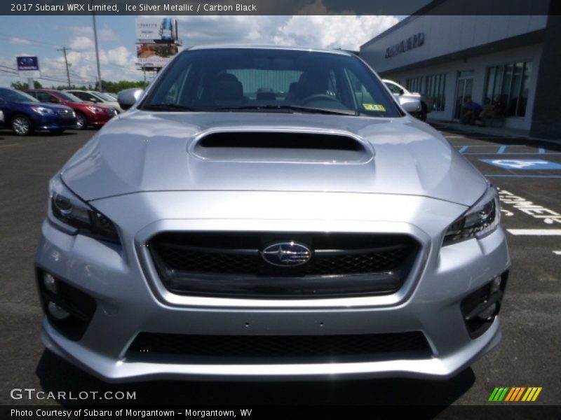 Ice Silver Metallic / Carbon Black 2017 Subaru WRX Limited