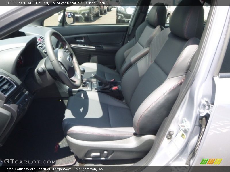 Ice Silver Metallic / Carbon Black 2017 Subaru WRX Limited