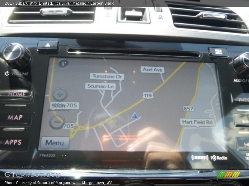 Ice Silver Metallic / Carbon Black 2017 Subaru WRX Limited