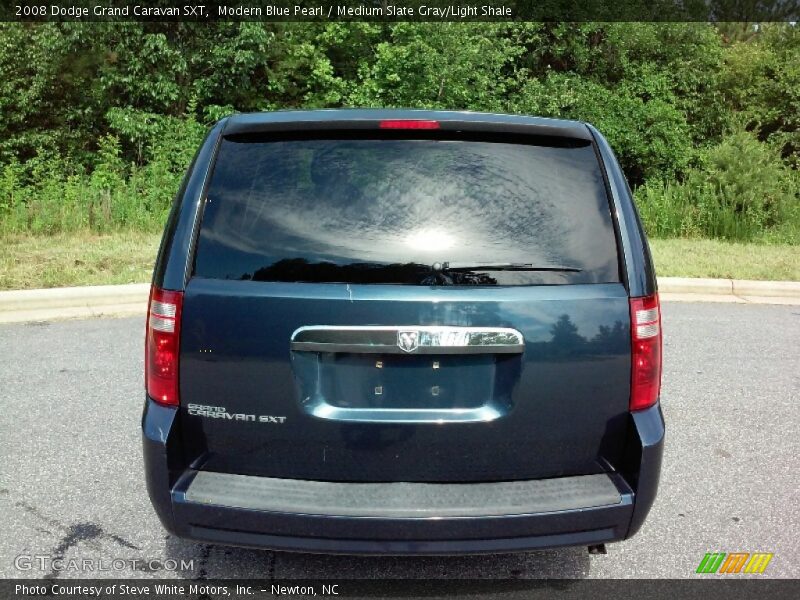 Modern Blue Pearl / Medium Slate Gray/Light Shale 2008 Dodge Grand Caravan SXT
