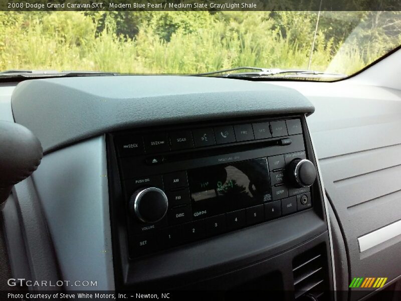 Modern Blue Pearl / Medium Slate Gray/Light Shale 2008 Dodge Grand Caravan SXT