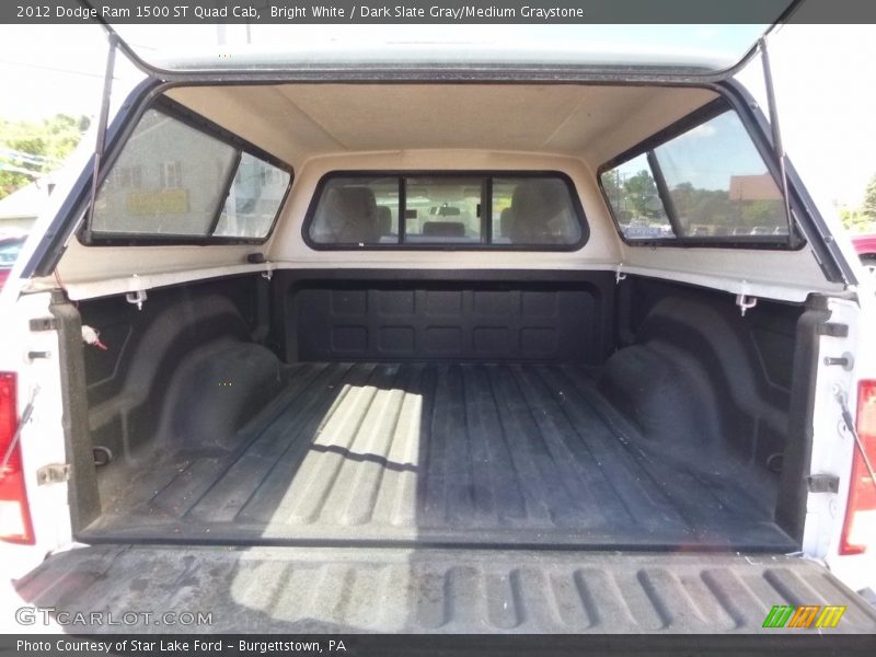 Bright White / Dark Slate Gray/Medium Graystone 2012 Dodge Ram 1500 ST Quad Cab