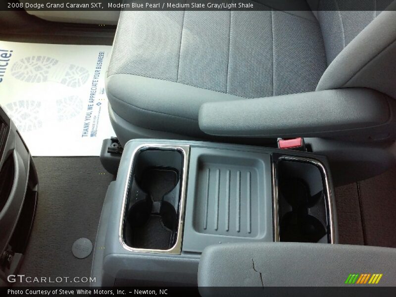 Modern Blue Pearl / Medium Slate Gray/Light Shale 2008 Dodge Grand Caravan SXT