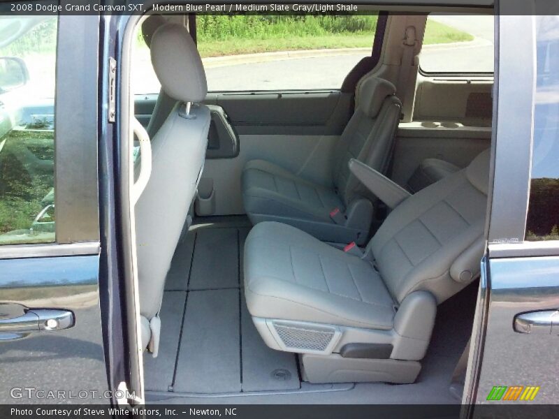 Modern Blue Pearl / Medium Slate Gray/Light Shale 2008 Dodge Grand Caravan SXT