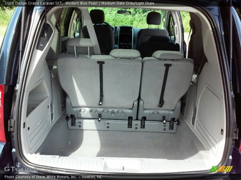Modern Blue Pearl / Medium Slate Gray/Light Shale 2008 Dodge Grand Caravan SXT