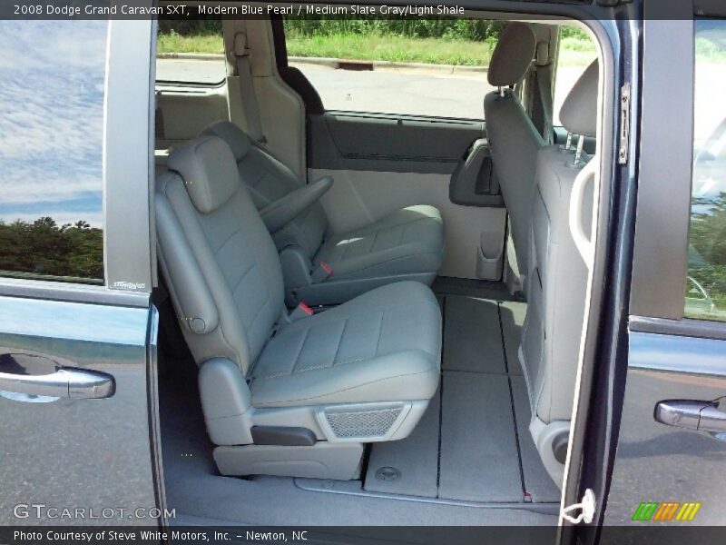 Modern Blue Pearl / Medium Slate Gray/Light Shale 2008 Dodge Grand Caravan SXT