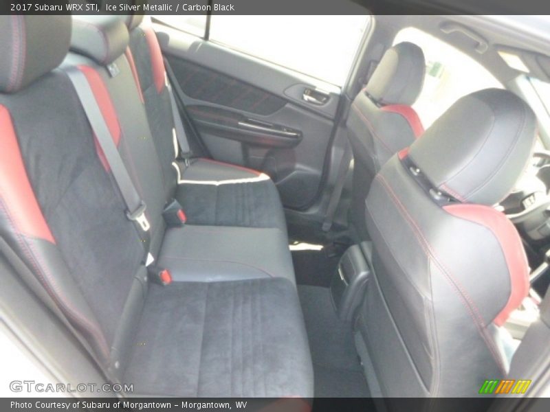 Ice Silver Metallic / Carbon Black 2017 Subaru WRX STI