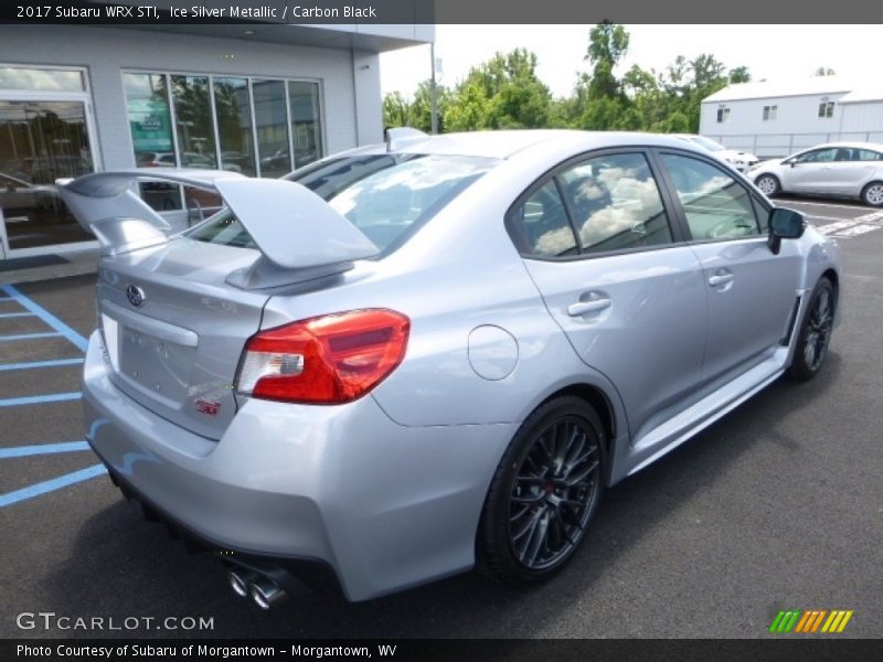 Ice Silver Metallic / Carbon Black 2017 Subaru WRX STI