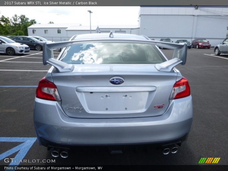 Ice Silver Metallic / Carbon Black 2017 Subaru WRX STI
