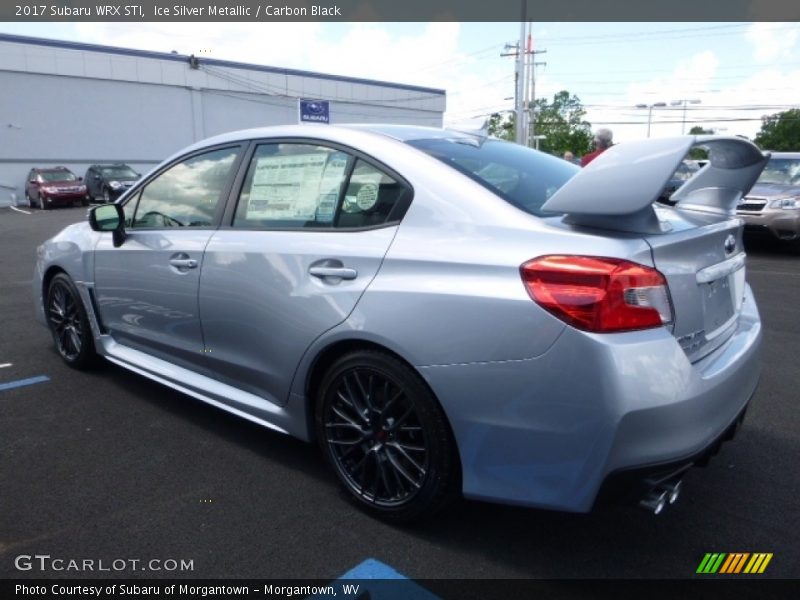 Ice Silver Metallic / Carbon Black 2017 Subaru WRX STI
