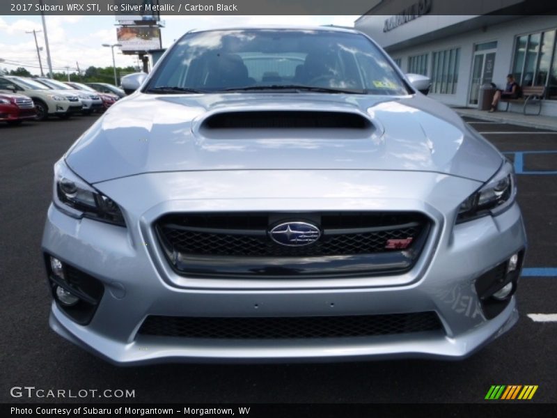 Ice Silver Metallic / Carbon Black 2017 Subaru WRX STI