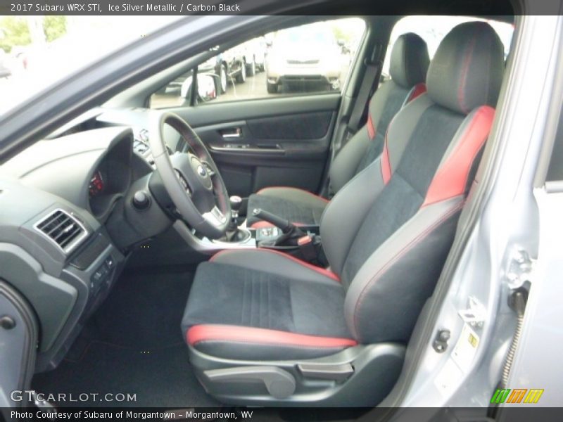  2017 WRX STI Carbon Black Interior